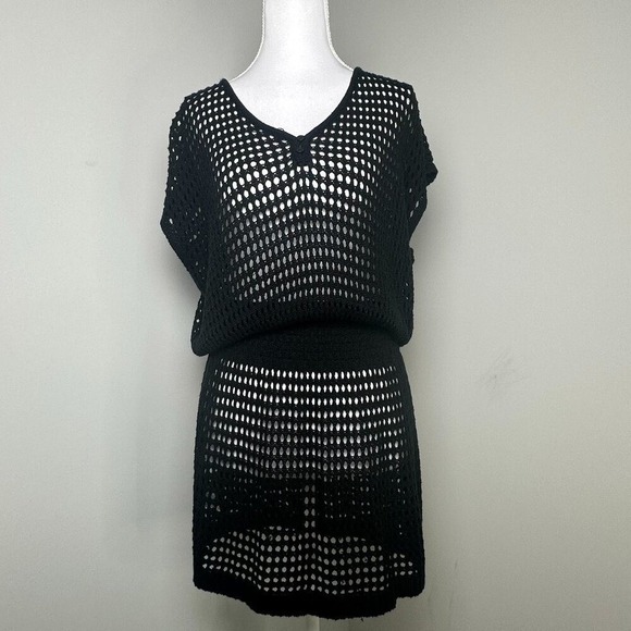 Cupshe Other - Cupshe Swimsuit Cover- Up - Black Hole Punch